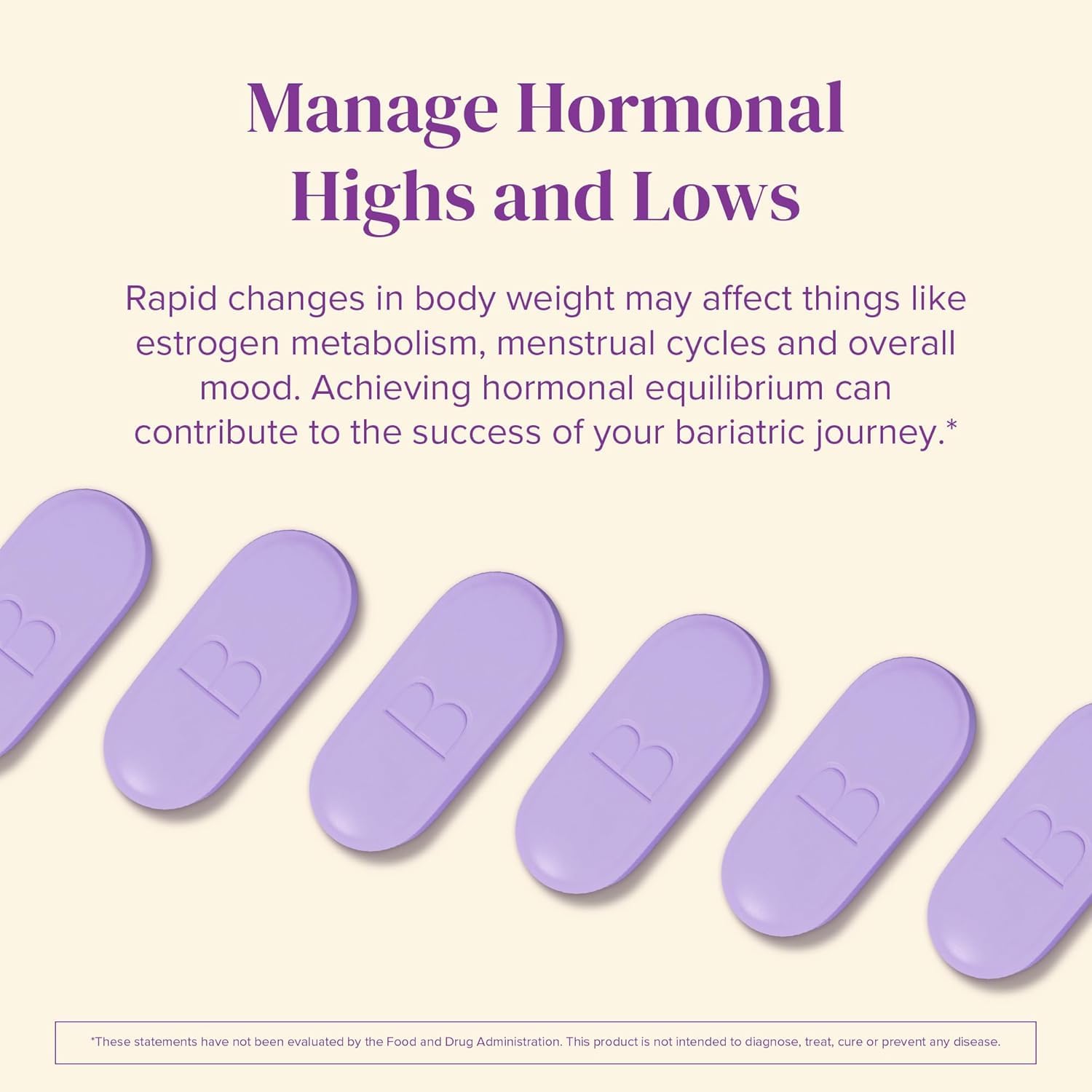BariMelts Hormonal Balance+ for GLP-1 Users and Bariatric Patients - DIM, NAC & Chasteberry Supports Hormone Balance for Women - 60 Smooth-Coated Caplets (1-Month Supply) BariMelts buy australia supplements