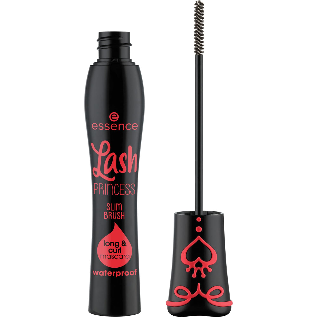 essence Lash Princess Slim Brush Long & Curl Waterproof Mascara (Pack of 1) Essence Cosmetics