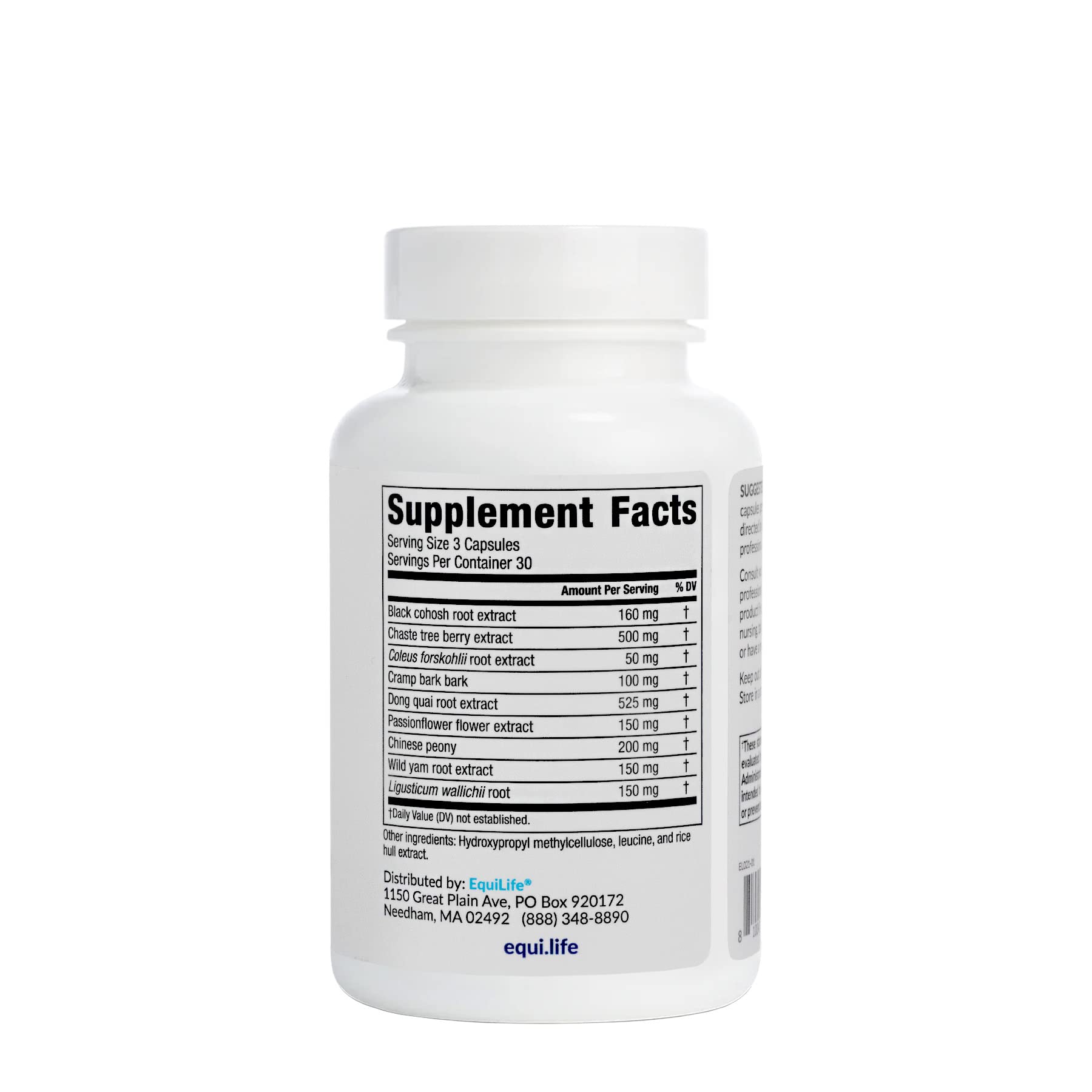 Equilife Hormone Balance Support for Women, Herbal Blend Supplement with Black Cohosh & Passion Flower to Support Overall Wellness, Gluten Free, Vegan, Non GMO, Dairy & Soy Free, 90 Capsules Equilife buy australia supplements