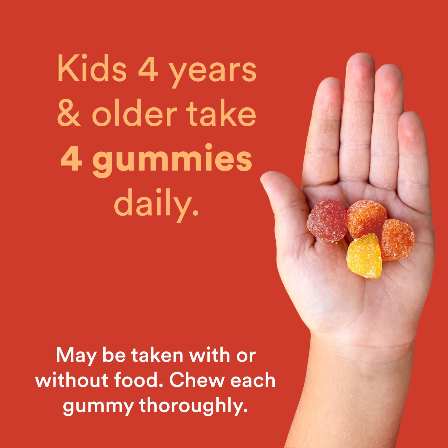 SmartyPants Kids Multivitamin Gummies with Omega 3 DHA/EPA, Vitamins D3, C, B12, B6, A, K, and Zinc, Gluten Free, Clean Label, Three Fruit Flavors, 60 Gummies (30 Day Supply) Gsupps Australia