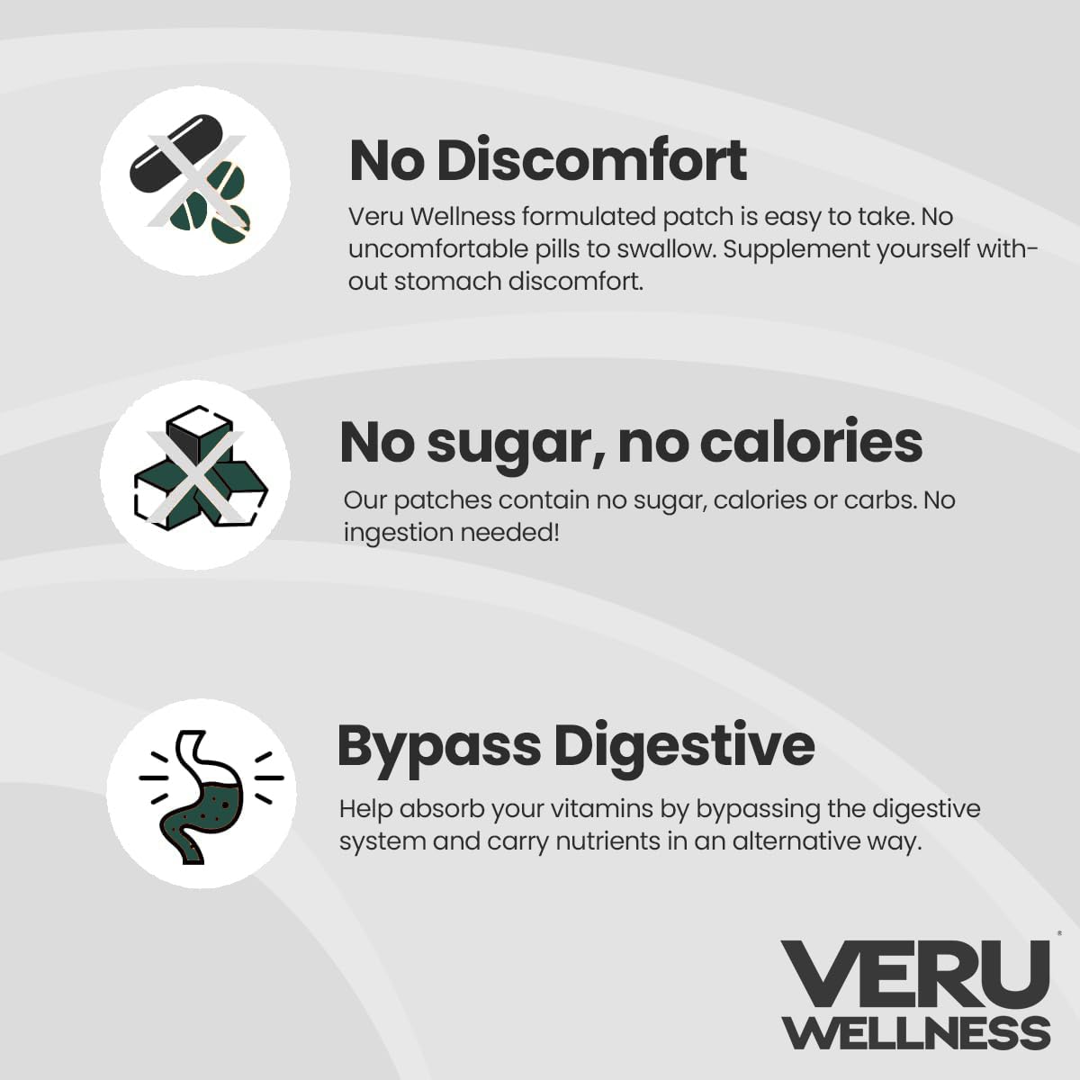 Veru Wellness Bariatric Immune, D3/K2 - Post Bariatric Gastric Bypass and Sleeve Gastrectomy - Non Ingest Patch (60 Days) Veru Wellness buy australia supplements