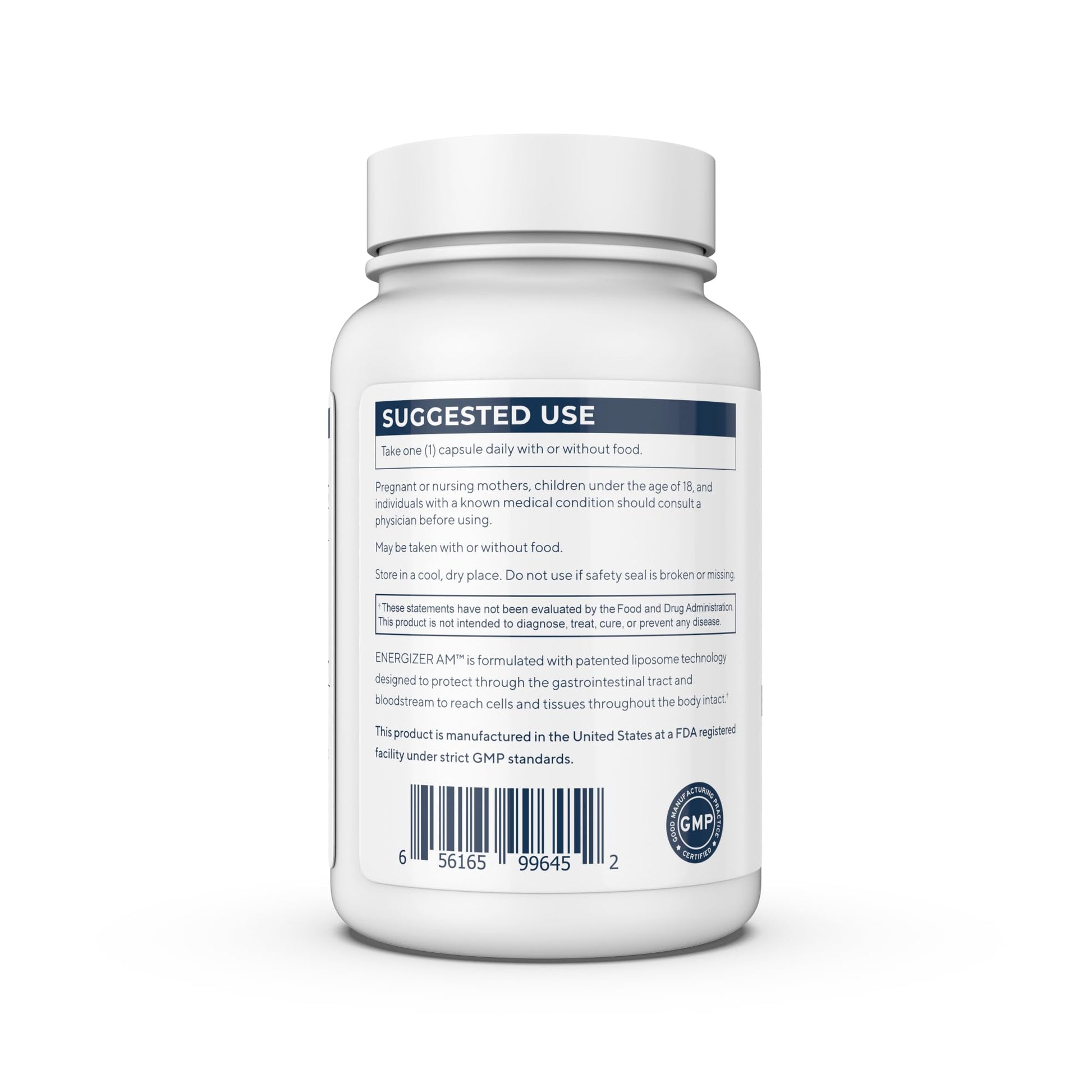 Renue By Science Energizer AM | Liposomal Resveratrol Hesperidin & Green Tea Supplement | 60 Capsules with Trans Resveratrol (65mg) Hesperidin (150mg) Green Tea Extract (35mg) - Non-GMO | Made in USA Renue By Science buy australia supplements