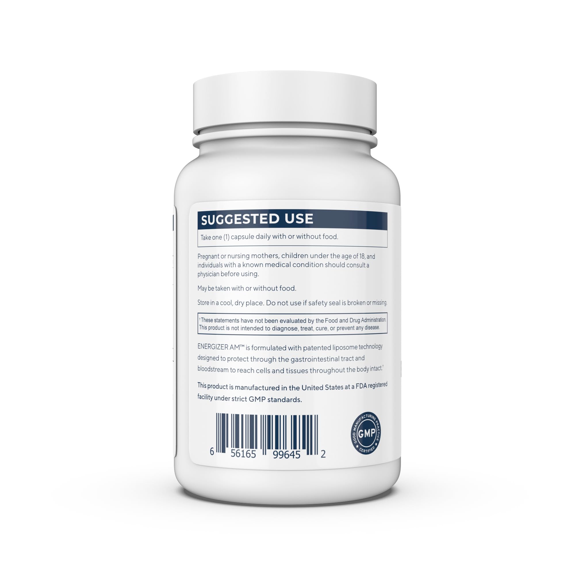 Renue By Science Energizer AM | Liposomal Resveratrol Hesperidin & Green Tea Supplement | 60 Capsules with Trans Resveratrol (65mg) Hesperidin (150mg) Green Tea Extract (35mg) - Non-GMO | Made in USA Renue By Science buy australia supplements