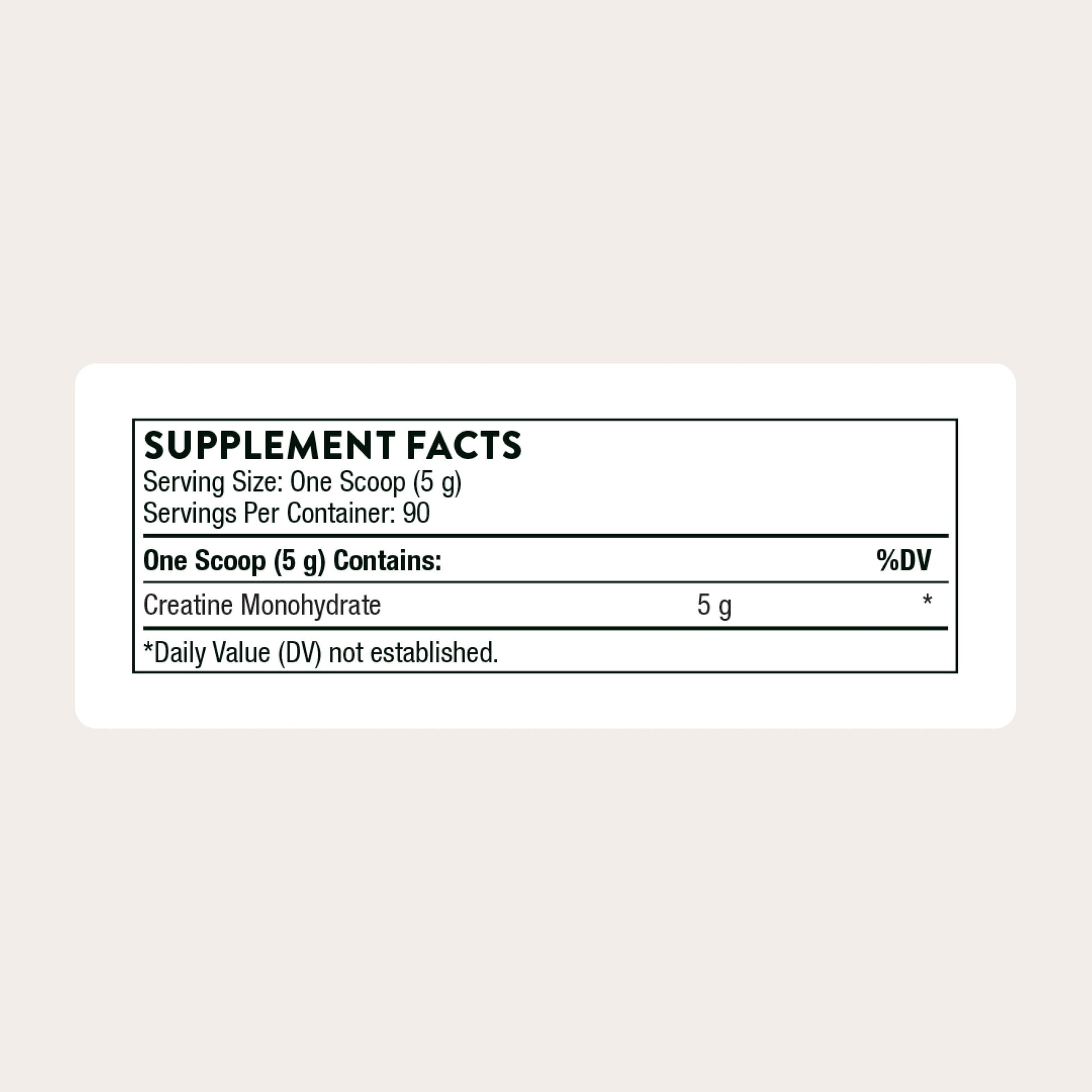 THORNE Creatine - Micronized Creatine Monohydrate Powder - Support for Muscles & Cognitive Function* - for Women & Men - Unflavored - NSF Certified for Sport - 5 g per Serving - 90 Servings THORNE buy australia supplements