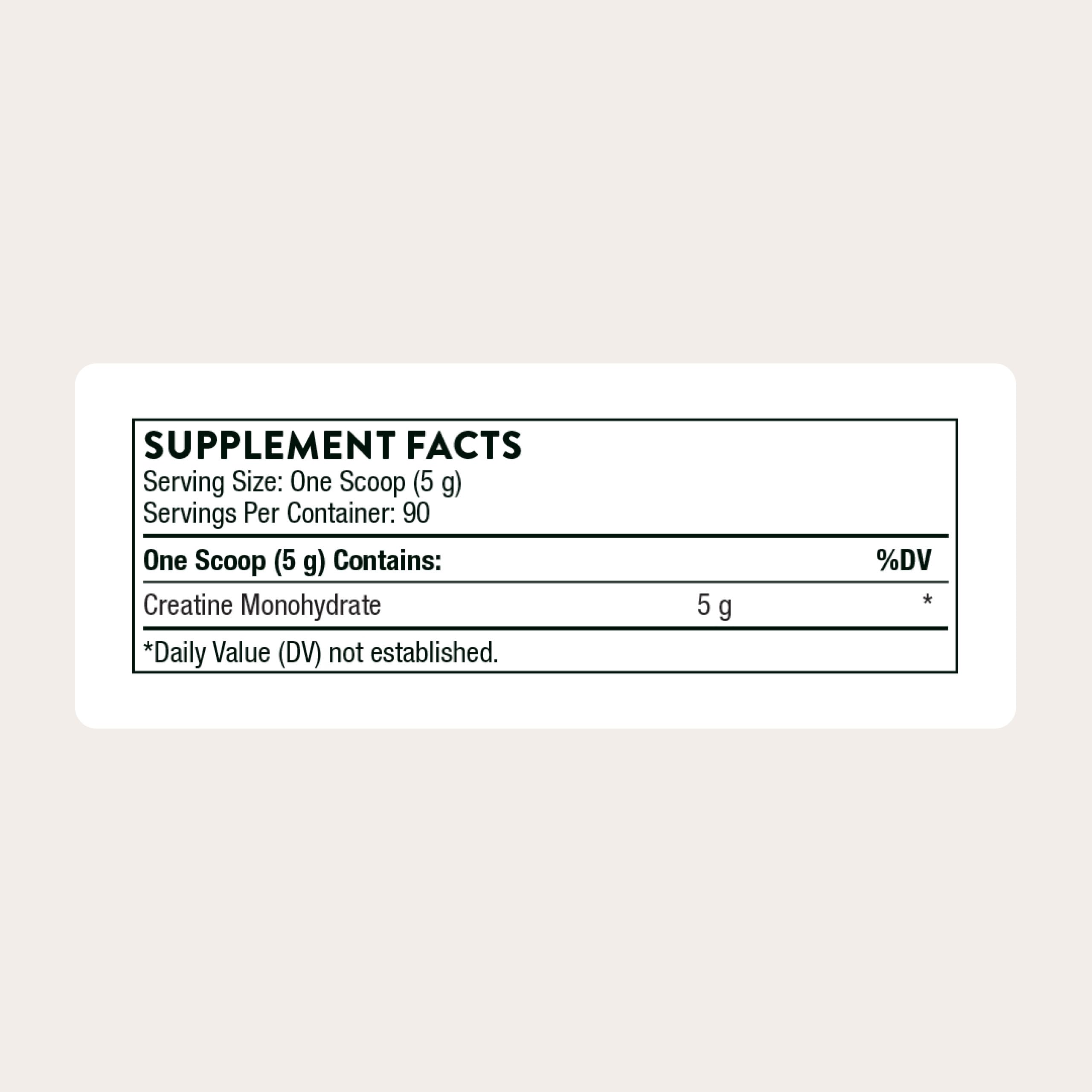 THORNE Creatine - Micronized Creatine Monohydrate Powder - Support for Muscles & Cognitive Function* - for Women & Men - Unflavored - NSF Certified for Sport - 5 g per Serving - 90 Servings THORNE buy australia supplements