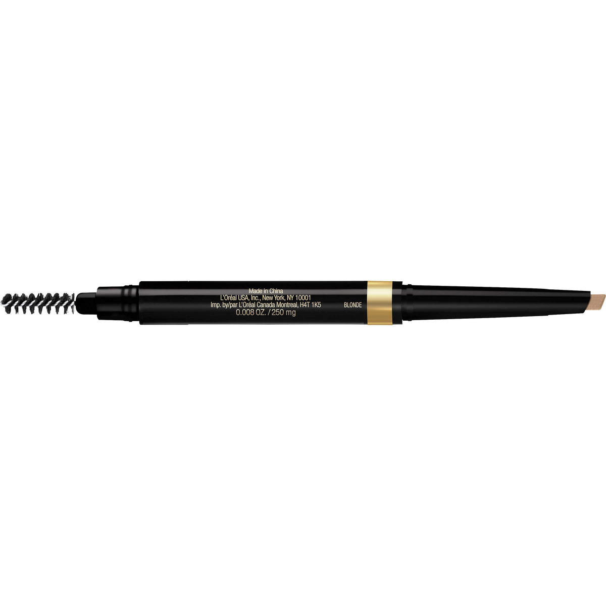 L'Oreal Paris Brow Stylist Shape & Fill Mechanical Eye Brow Makeup Pencil, Blonde, 0.008 oz. L'Oreal Paris