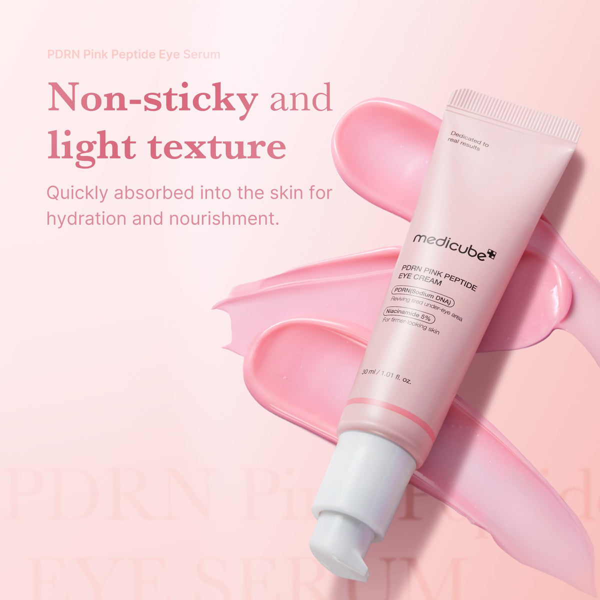 medicube Eye Serum with Salmon DNA PDRN & Pink Peptides medicube
