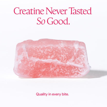 Create Creatine Monohydrate Gummies for Men & Women, Boost Focus, Strength, and Endurance, Anti-Melting Formula, Vegan, Gluten-Free, Non-GMO Create