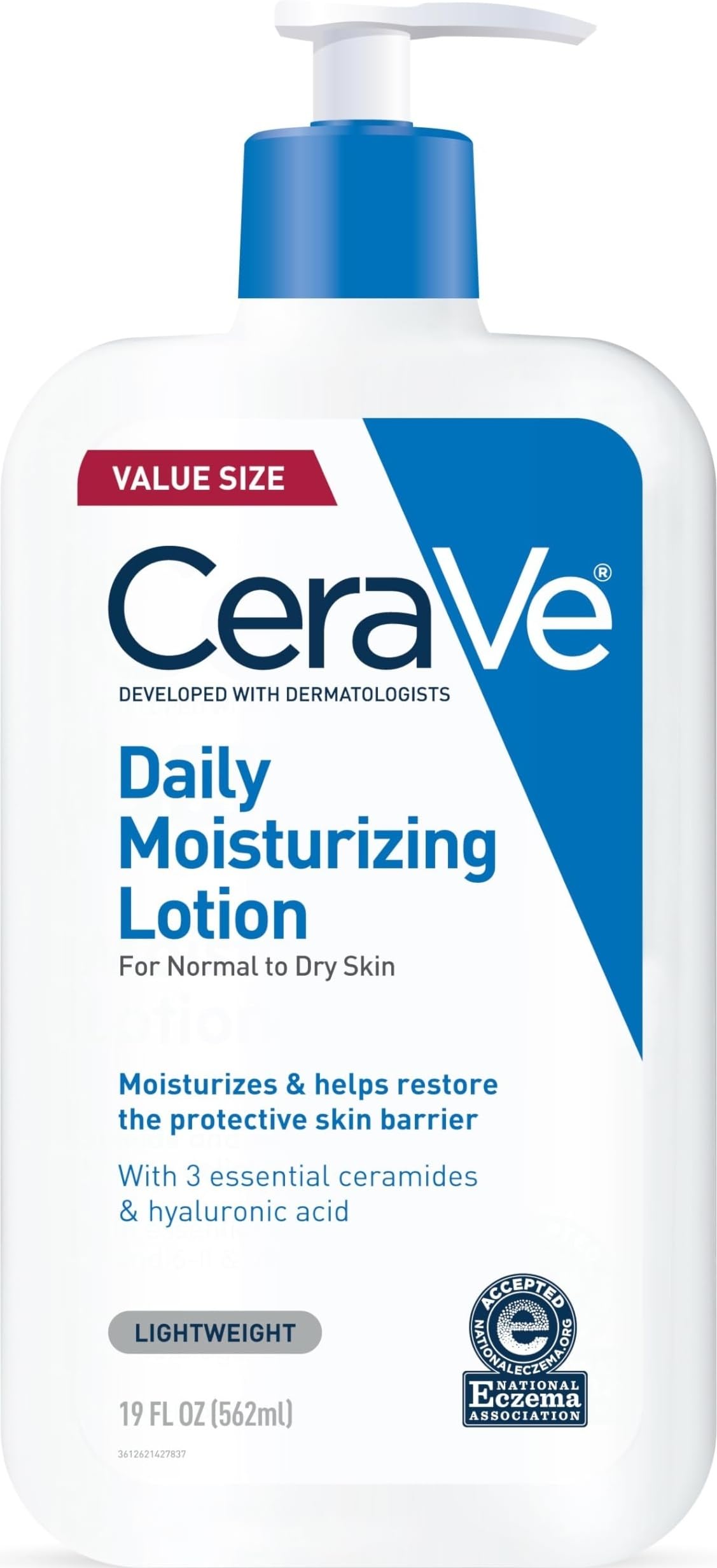 CeraVe Daily Moisturizing Lotion, Face and Body Lotion, Skin care, 19oz CeraVe