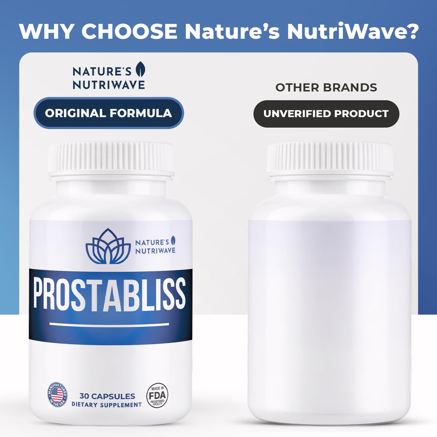 Prostabliss – 100% Natural Herbal Supplement with Zinc, Green Tea, Milk Thistle & Ginseng – Made in USA – 30 Capsules, 1 Month Supply Nature’s NutriWave buy australia supplements