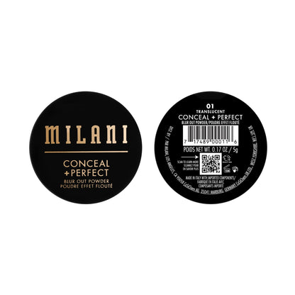 Milani Conceal + Perfect Blur Out Setting Powder Talc-Free -Translucent Milani