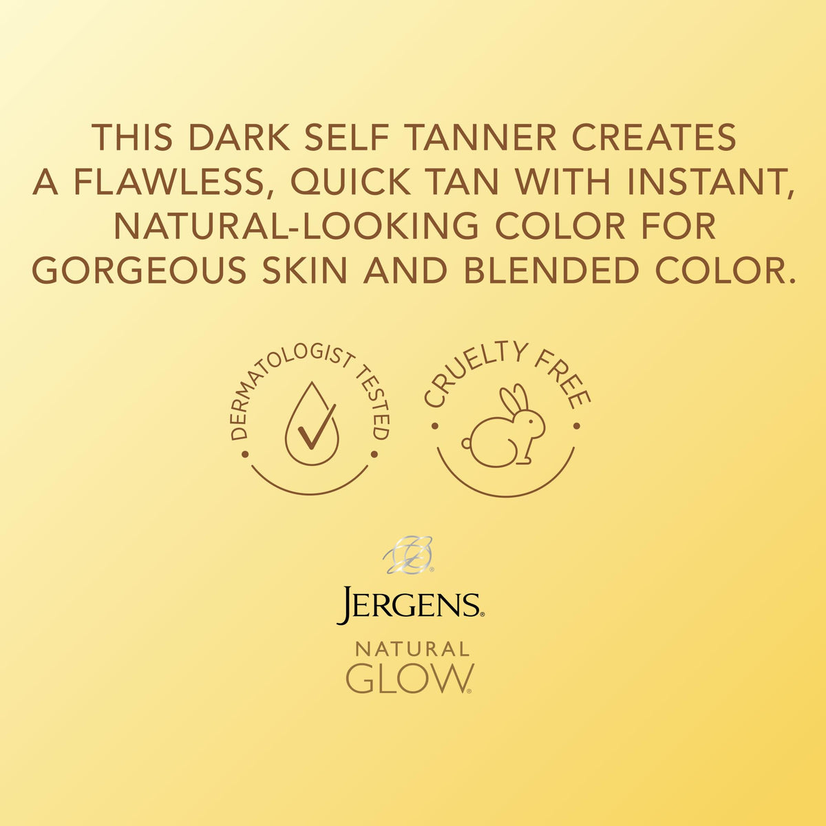 Jergens Natural Glow Self Tanner Mousse, Light Bronze Tan, 6 fl oz Jergens