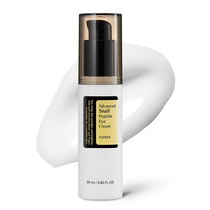 COSRX Snail Mucin Peptide Under Eye Cream, 0.84 fl oz, 73.7% Snail Mucin and Niacinamide, Eye Care COSRX