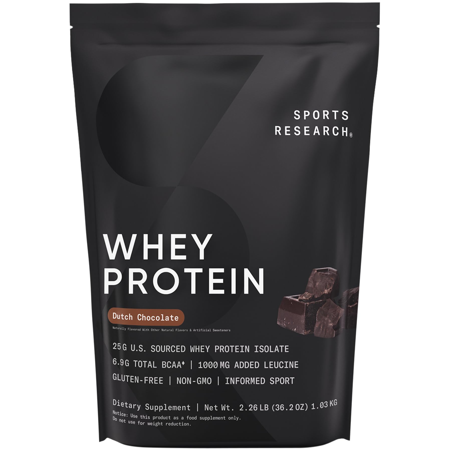 Sports Research Whey Protein Isolate - Sports Nutrition Protein Powder 25g per Serving Sports Research buy australia supplements