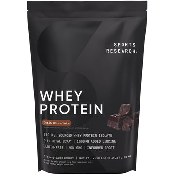 Sports Research Whey Protein Isolate - Sports Nutrition Protein Powder 25g per Serving Sports Research buy australia supplements