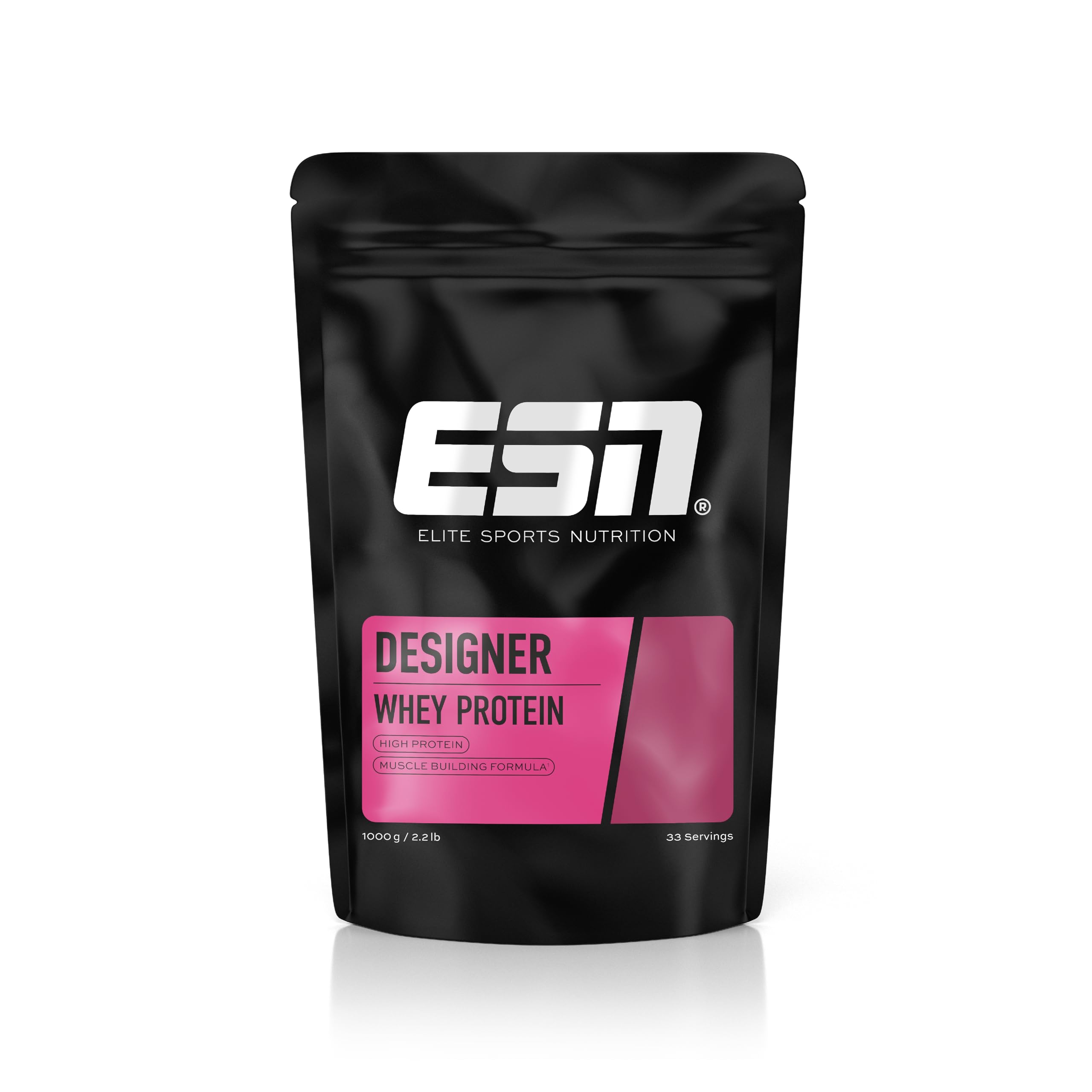 ESN Designer Whey Protein Powder, Strawberry, 1000 g, 2.2 lbs, 33 Servings ESN buy australia supplements