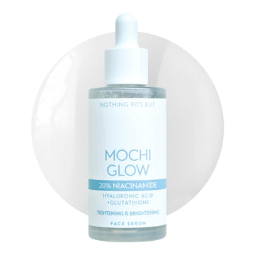 Mochi Glow 20% Niacinamide Serum for Face, High Potency Pore Tightening Skin Serum with Hyaluronic Acid & Glutathione, Anti-Aging Serum for Dark Spots & Fine Lines, Korean Skincare, 50ml/1.7fl.oz. NOTHING FITS BUT buy australia supplements