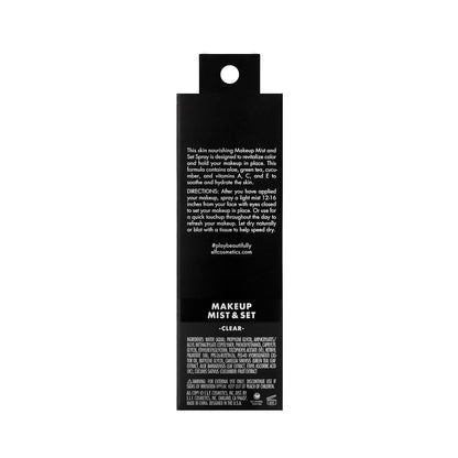 e.l.f. Makeup Mist & Set - Small, Lightweight, Long Lasting, All-Day Wear, Revitalizes, Refreshes, Hydrates, Soothes, Infused with Aloe, Green Tea and Cucumber, 2.02 Fl Oz e.l.f.