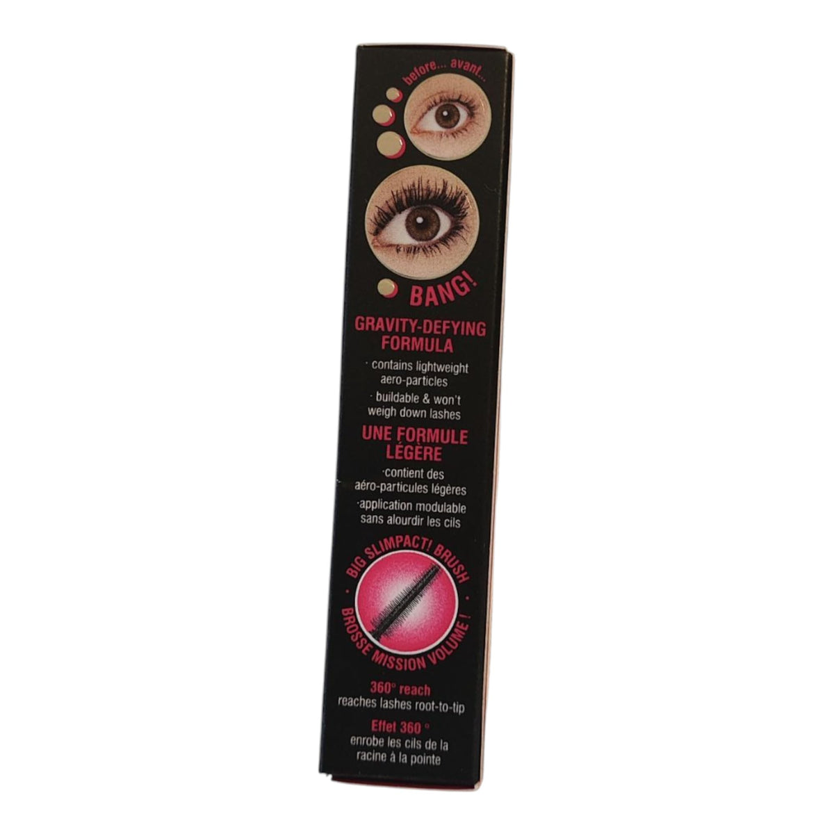 Benefit Bad Gal Bang Volumizing Mascara, Regular Size, 0.3 Fl Oz, Black Benefit