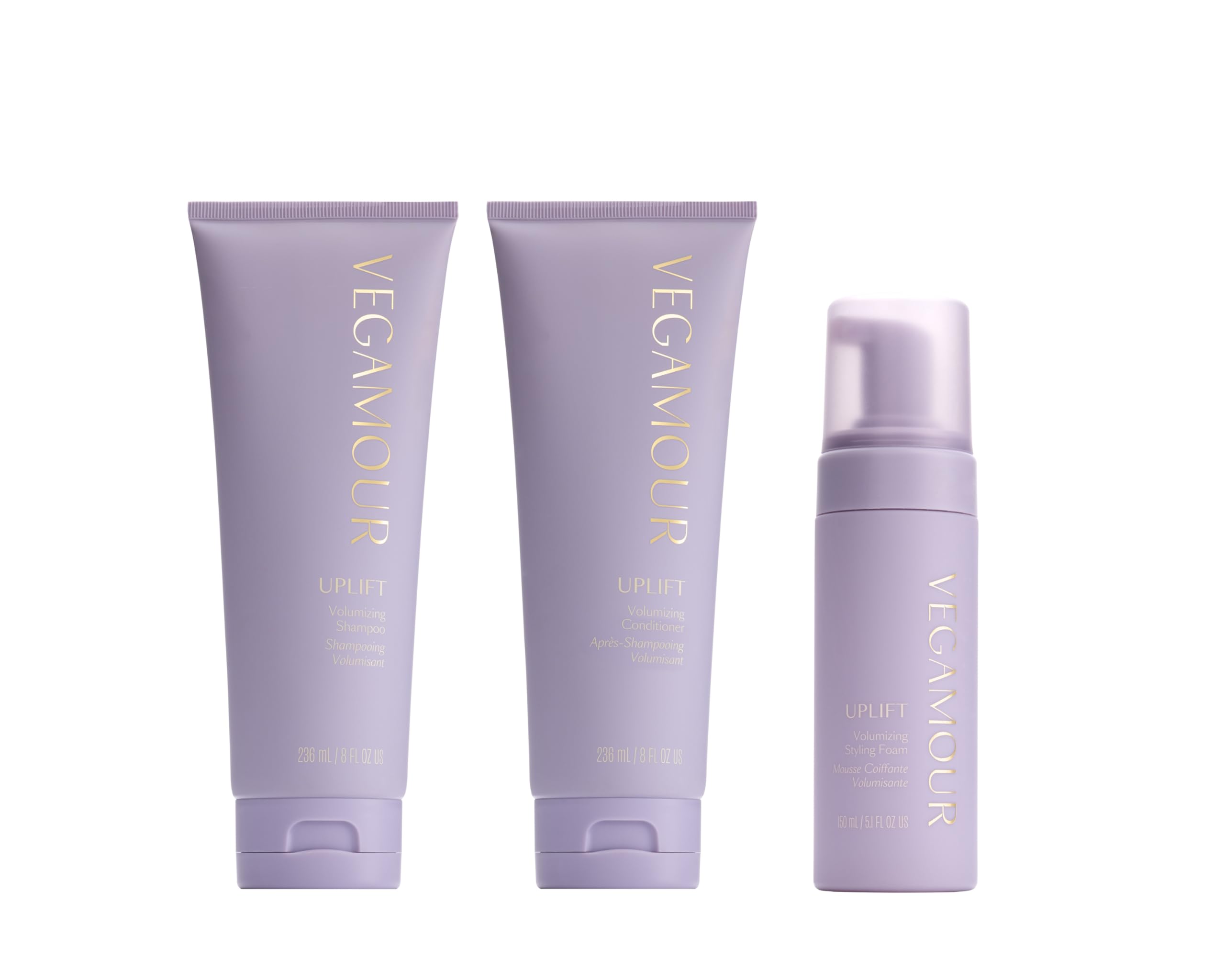 Uplift Volume Trio Kit with Shampoo, Conditioner, & Styling Foam for Volumizing & Fuller Looking Hair VEGAMOUR buy australia supplements
