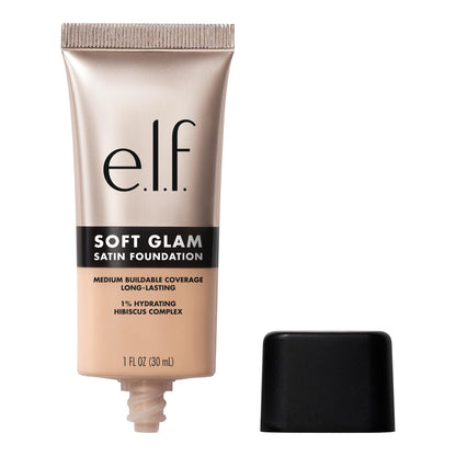 e.l.f. Soft Glam Satin Foundation, Medium Coverage, 25 Light Neutral e.l.f.
