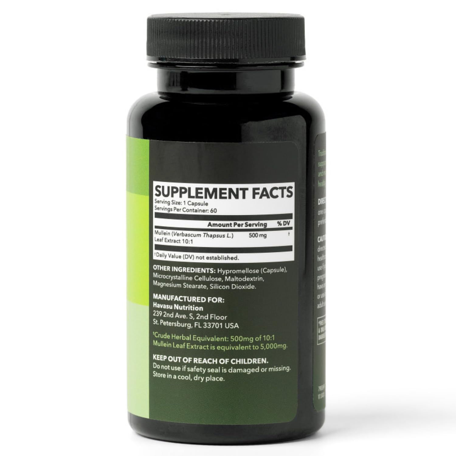 500mg Mullein Extract for Lung Support and Respiratory Health, 30 Count | Mullein Leaf Capsules for Respiratory Health, Vegan, Non-GMO Herbal Supplement for Overall Daily Wellness, 1 Month Supply Gsupps Australia
