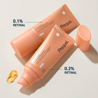 Prequel Skin Retinal Serum - 0.1% Retinaldehyde Gel With Ectoin Cica Oil Prequel