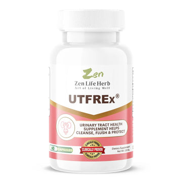 ZEN LIFE HERB UTFREx – Fast Acting - Promotes Urinary Tract Health Supports Healthy Immune and Urinary System, No Vitamins, Minerals, Prebiotics, Sugar, Plant-Based Supplement (60 Capsules) ZEN LIFE HERB buy australia supplements