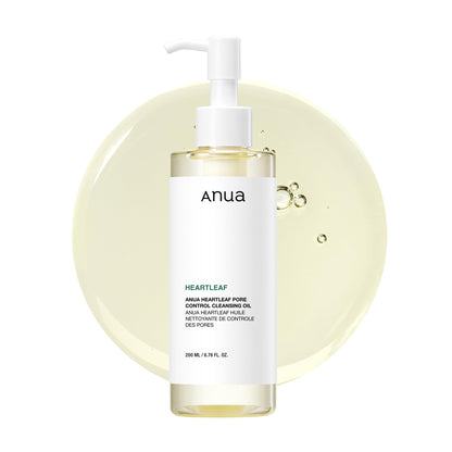 Anua Heartleaf Pore Control Cleansing Oil, Korean Skincare, 6.76 fl.oz ANUA