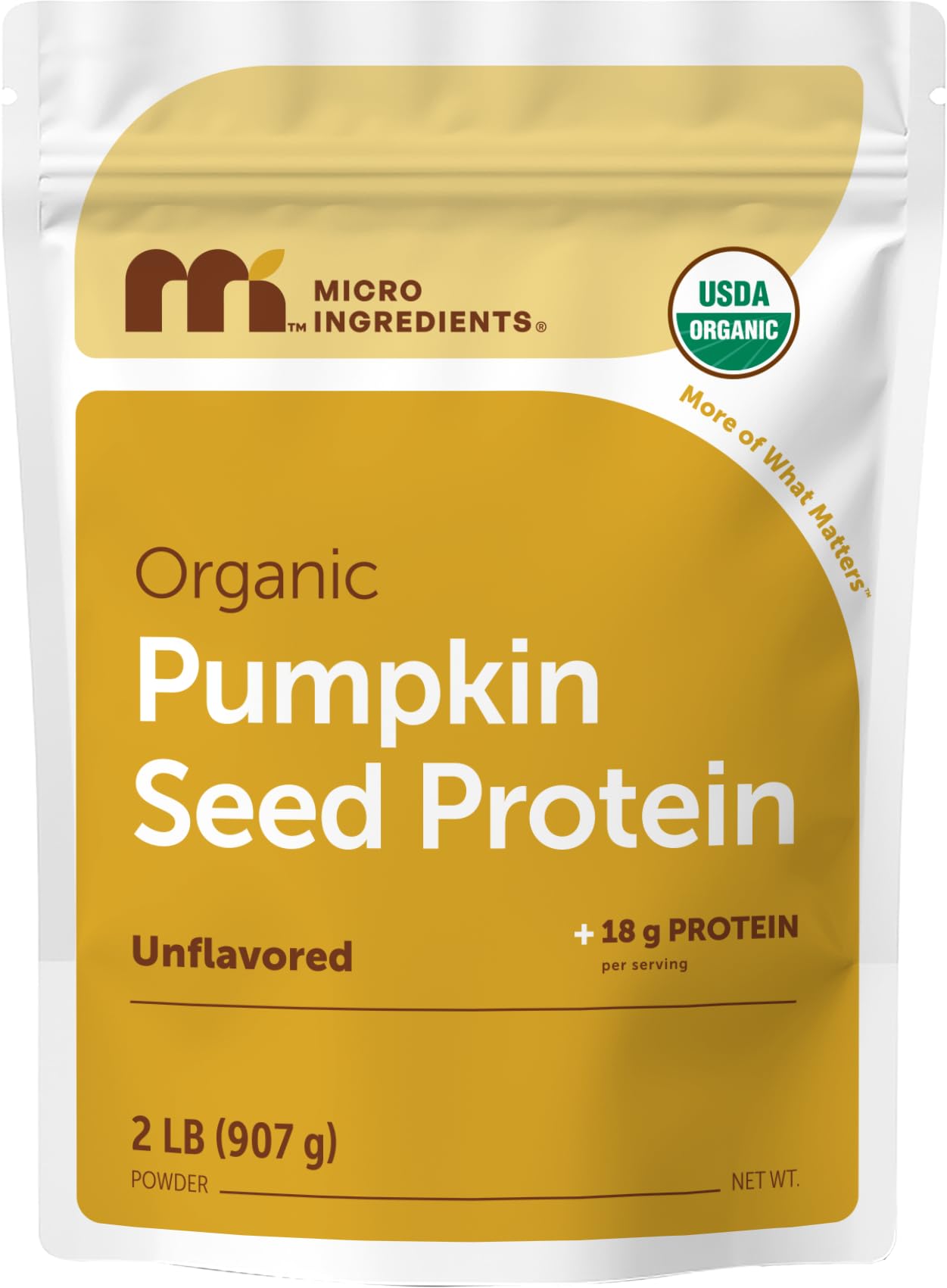 Micro Ingredients Organic Pumpkin Seed Protein Powder, 2lb | Raw Plant-Based Protein | Single-Ingredient Powder | Smooth Texture & Versatile Use | Non-GMO, Soy Free Micro Ingredients buy australia supplements