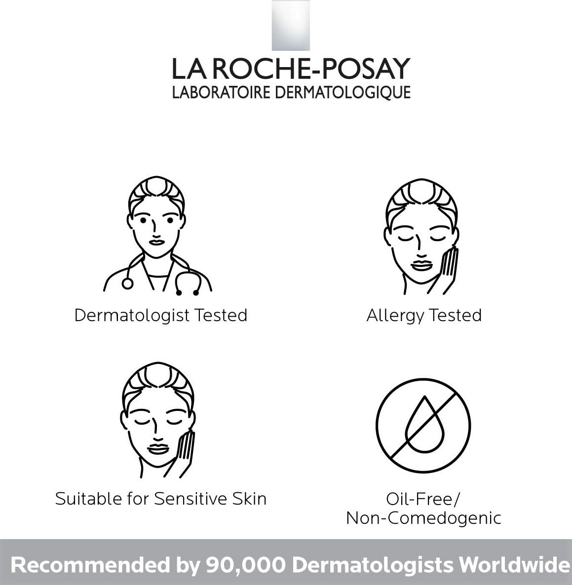 La Roche-Posay Retinol Face Serum with Niacinamide & Hyaluronic Acid, 1oz La Roche-Posay