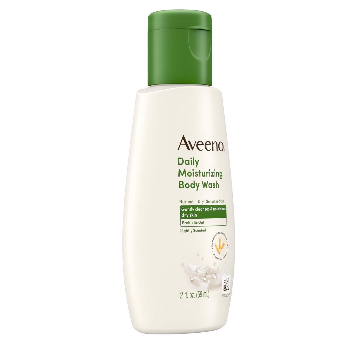 Aveeno Daily Moisturizing Body Wash, Lightly Scented, 2 fl. oz Aveeno