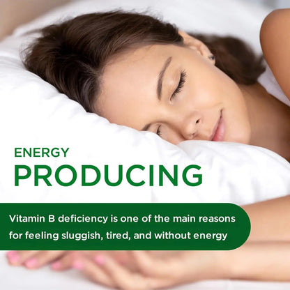 EMERALD LABS B-Healthy - Vegan Vitamin B Complex - Includes Methylated Folic Acid & Full Spectrum B Vitamins - Supports Immune, Brain & Heart Health* - 60 Vegetable Capsules EMERALD LABS