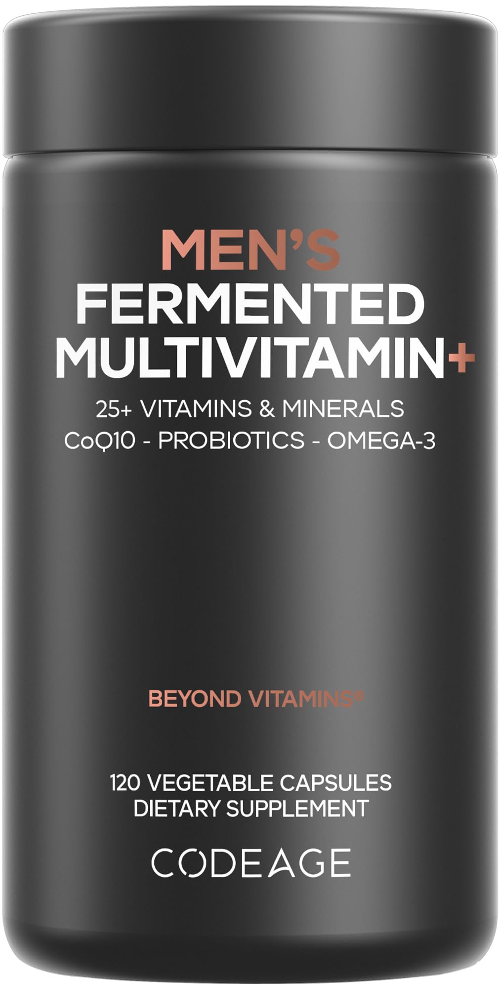 Codeage Men’s Daily Multivitamin – 25+ Essential Vitamins & Minerals, Organic Whole Foods, Probiotics, Omega-3, Zinc, Vitamins A, B, C, D, E & K – 120 Capsules Codeage buy australia supplements