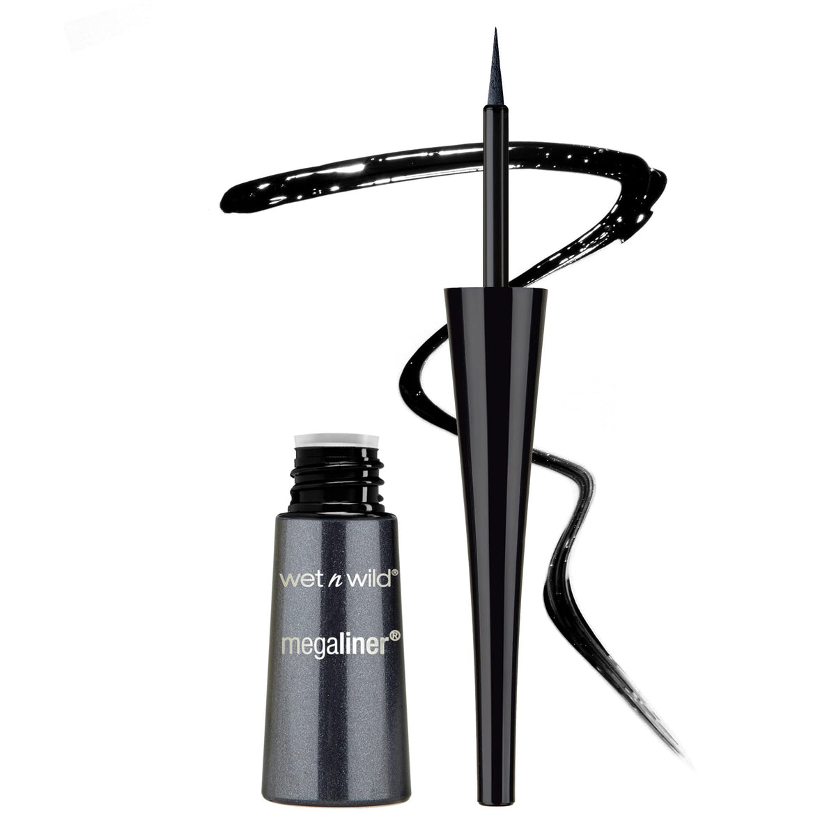wet n wild MegaLiner Liquid Eyeliner - Black wet n wild