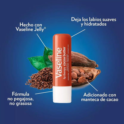 Vaseline Lip Therapy Cocoa Butter Twin Pack Vaseline