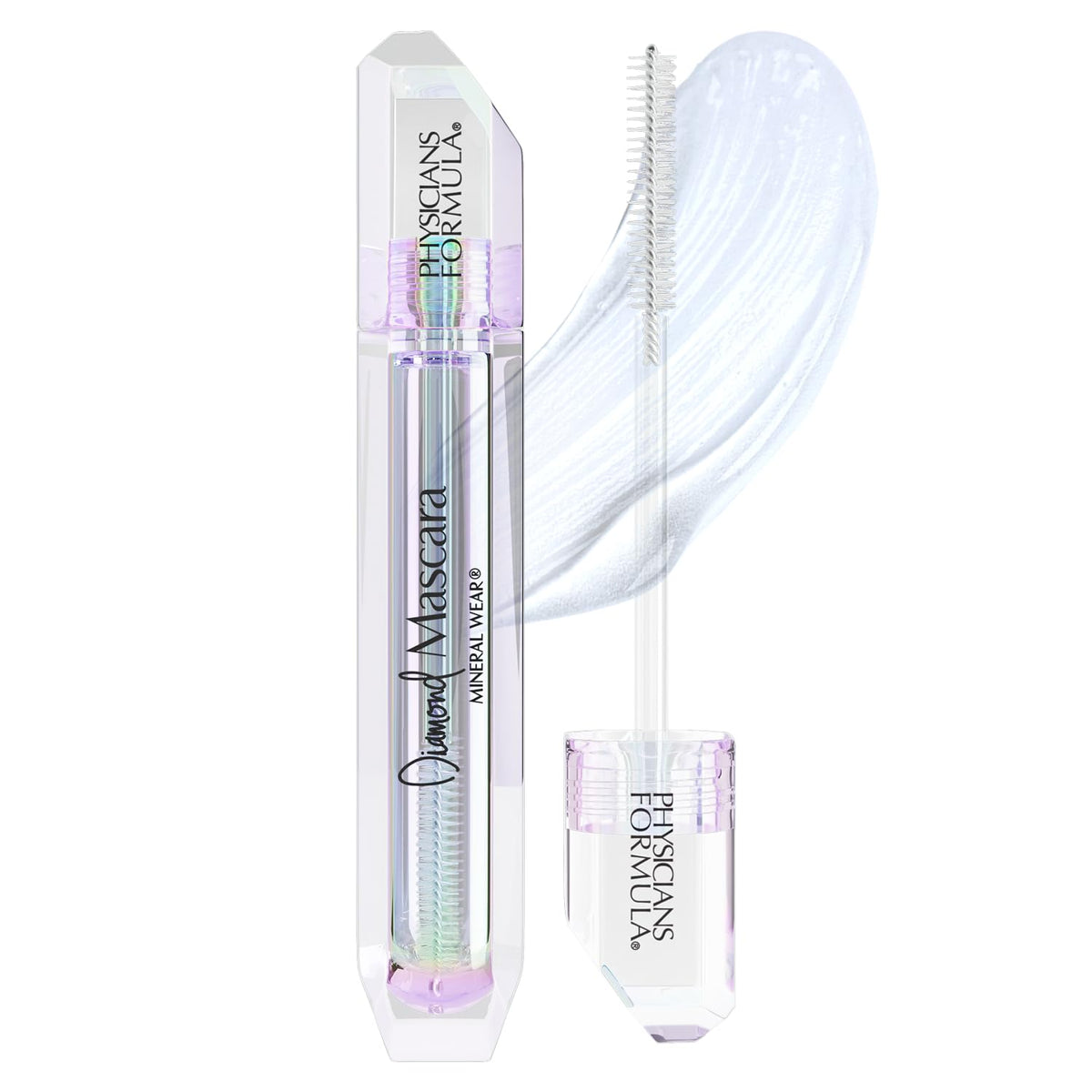 Physicians Formula Mineral Wear Diamond Mascara Lash & Brow Diamond, Dermatologist Tested, Ophthalmologist Approved, Sensitive Eyes Physicians Formula