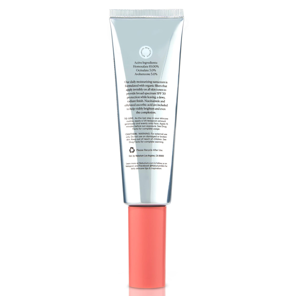 Naturium Dew-Glow Moisturizer SPF 50 PA++++, Daily Moisturizing Sunscreen & Face Primer, Skin Protector with Dewy Finish, 1.7 oz Naturium