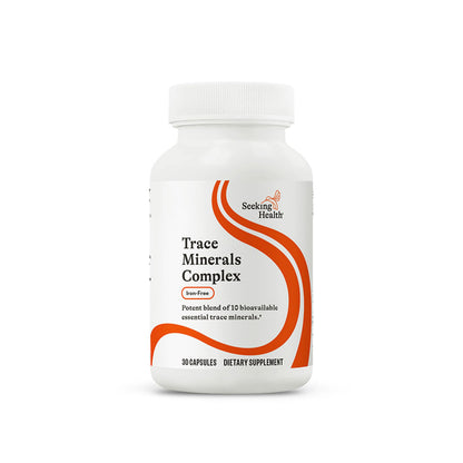 Seeking Health Trace Minerals Complex - Includes 10 Essential Trace Minerals - Mineral Supplement Supports Immune & Nervous System Seeking Health