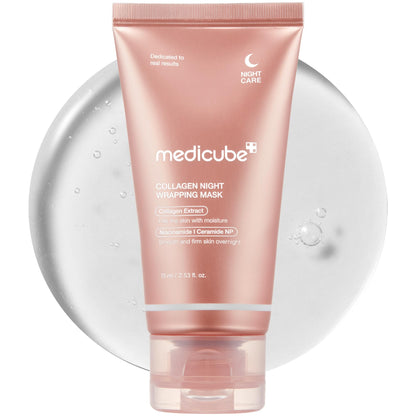 medicube Wrapping Mask Collagen - Overnight Peel Off Facial Mask medicube