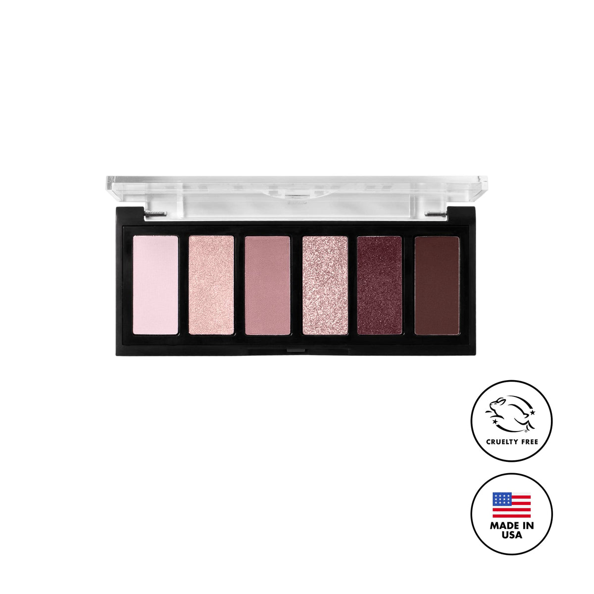 Milani Gilded Mini Eyeshadow Palette Matte Shimmer Makeup - The Wine Down Milani