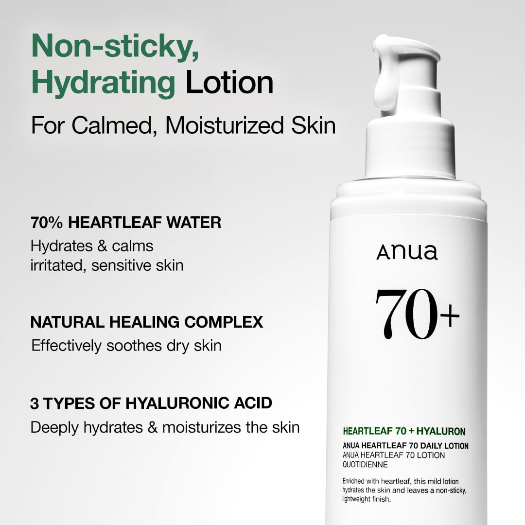 Anua Heartleaf Daily Lotion, 6.76 fl.oz ANUA