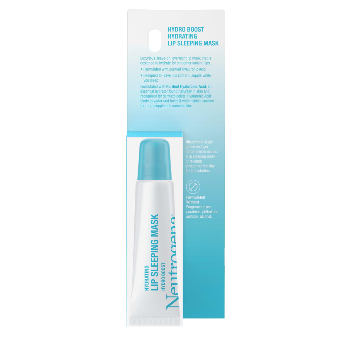 Neutrogena Hydro Boost Hydrating Lip Sleeping Mask, Clear, 0.35 oz Neutrogena