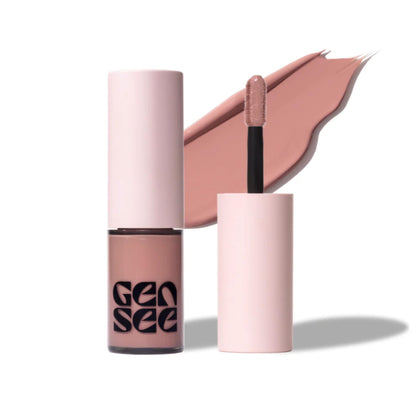 Gen See Mixed Media Matte Liquid Eyeshadow, Rose Water Cream Eye Makeup Gen See