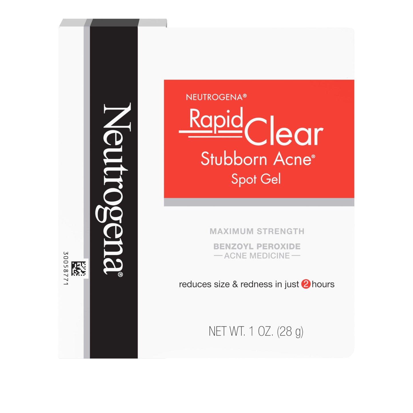 Neutrogena Rapid Clear Stubborn Acne Spot Treatment Gel, Maximum Strength 10% Benzoyl Per-oxide Neutrogena