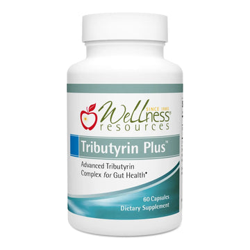 Wellness Resources Tributyrin Plus Postbiotic Supplement for Gut Health with High Absorption ButyraGen Tributyrin Complex (800mg per Two Capsules, 60 Veggie Capsules) Wellness Resources buy australia supplements