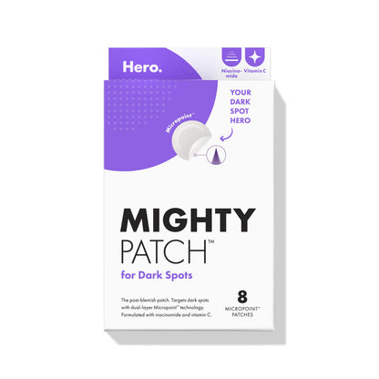 Mighty Patch Hero Cosmetics for Dark Spots Post-Blemish Patch, 8 Ct Mighty Patch