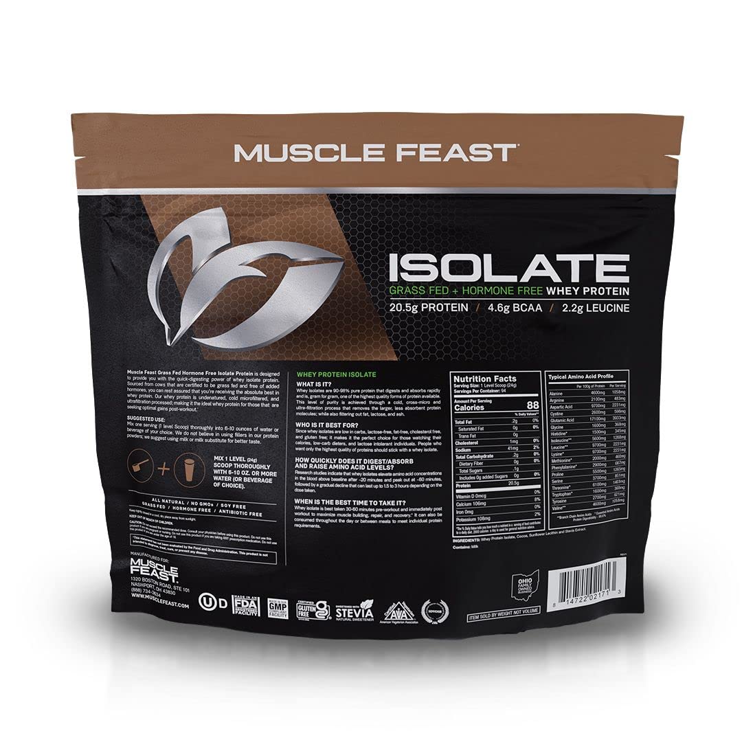 Muscle Feast Grass-Fed Whey Protein Isolate, All Natural Hormone Free Pasture Raised Muscle Feast buy australia supplements