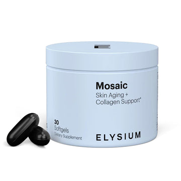 ELYSIUM Mosaic - Hyaluronic Acid Supplement - Clinically Proven - Fights Fine Lines & Skin Aging - Collagen Supplement - 30-Day Supply (Vegan Softgels) ELYSIUM buy australia supplements