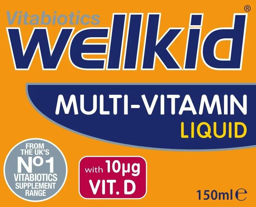 Wellkid by Vitabiotics Multi-Vitamin Liquid 150ml Wellkid buy australia supplements